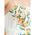 thumbnail image 4 of Time and Tru Women's and Women's Plus Smocked Waist Maxi Dress, Sizes XS-4X, 4 of 4