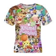 thumbnail image 4 of Animal Crossing Kid's T-Shirt Short Sleeve T-Shirt Tops Summer Tee Shirt for Boys Girls 130CM, 4 of 8