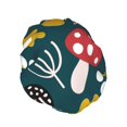 thumbnail image 4 of YFYANG Women's Double Waterproof Shower Cap, Champignon Plant Pictures Cap Réutilisable pour Tous Types et Tailles de Cheveux, 4 of 6