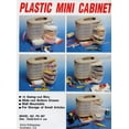 thumbnail image 3 of Portable and Sturdy Storage and Organization Cabinet/Box, 11 Drawer/Bin/Compartments for Home, Office or Sewing Room. Use for Arts, Crafts, Hobby, Beads, Notions, Crayons, and Nuts, Bolts and Tools, 3 of 4