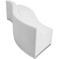 thumbnail image 3 of Flash Furniture Hercules Alon 3 Pièces de Réception en Blanc, 3 of 8