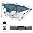 thumbnail image 6 of Spaco Portable Folding Hammock with Hammock Stand-Blue,Portable Hammock for Camping, Picnic, Backyard, Blue, 6 of 8