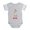 Heather Gray, variant on CafePress - Nice Bichon Frise - Cute Infant Baby Football Bodysuit