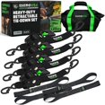 thumbnail image 1 of Trinquete retráctil Cargo Strap Rhino USA, 5 m, 3.033 libras, paquete de 4, 1 of 7