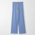 thumbnail image 4 of GEWSEY Scrubs for Women, Mid Rise Straight Leg Cargo Pants with Knit Yoga Waistband, Anti- Womens Scrubs Pants (Light Blue, L), 4 of 6