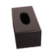 thumbnail image 2 of Caja de madera con tapa para papel de seda, apertura amplia, práctica y creativa, para servilletas negro, 2 of 9