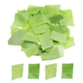 thumbnail image 1 of Azulejos de mosaico de 200g Azulejos de vidrio irregulares de mosaico manchado para proyectos de arte y manualidades DIY Verde, 1 of 5