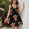 thumbnail image 3 of Keydets-VMI Sleeveless Dress Women Summer Evening Dresses Ladies Sundress, 3 of 7