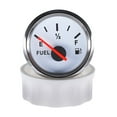 thumbnail image 3 of Stainless Steel Marine Fuel Level Gauge Sensor Fit Boat Car Fuel Level Gauge Meter 0-190 Ohm With Red Backlight ,Easy to Install, 3 of 5