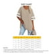 thumbnail image 4 of Camiseta de media manga NikouMX para mujer cuello en V suelta S M L XL 2XL, 4 of 4
