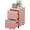 Pink, variant on File Cabinet 2 Drawer, Locking Filing Cabinet with Business Card Slot for Letter/Legal/F4/A4 Size Folders,Required Assembly,14.57" W x 17.36" D x 25.79" H,White