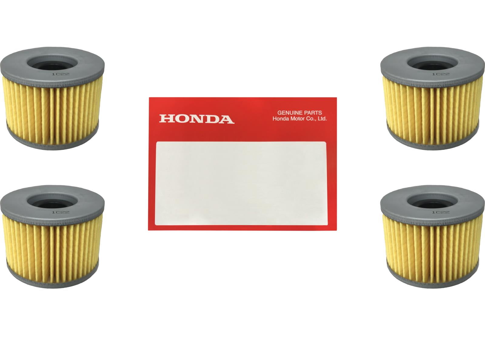 4 Pack OEM Honda Oil Filter 15412KEA003 Fits20012018 TRX, Pioneer SXS