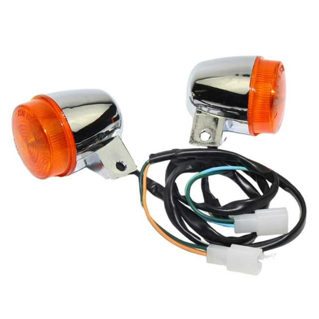 2x Luces de para Motocicleta Intermitentes para Motocicleta Durabilidad Premium Práctico Profesional Alto Rendimiento Accesorios