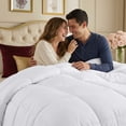 thumbnail image 5 of Utopia Bedding Comforters Twin Size, All Season Duvet Insert, Down Alternative Box Stitched Bed Comforter with Corner Tabs, Machine Washable White, 5 of 8