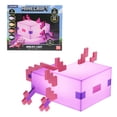 thumbnail image 1 of Paladone Minecraft Axolotl Light, cinco modos de color, lámpara Minecraft para decorar tu escritorio de juegos o mesita de noche, 1 of 5