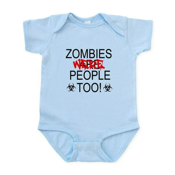 CafePress - Zombies Were People Too! Infant Bodysuit - Baby Light Bodysuit, Size Newborn - 24 Months