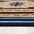 thumbnail image 7 of Allstar Blue Woven High Quality Rug. Traditional. Persian. Flower. Western. Design Area Rug (7' 7" x 10' 6"), 7 of 7