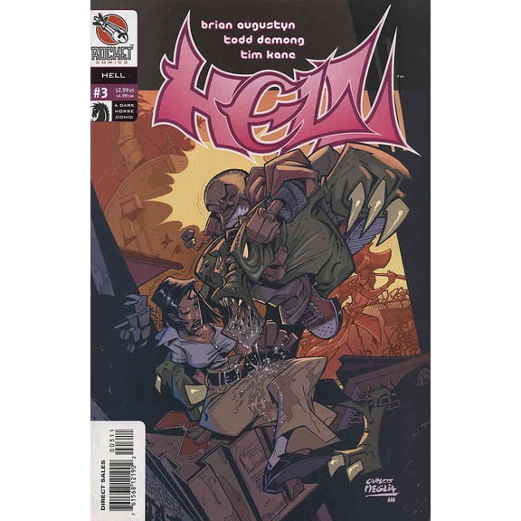 Hell #3 VF ; Dark Horse Comic Book