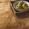 thumbnail image 4 of Safavieh Faux Sheep Skin Jadyn Animal Area Rug, Camel, 2' x 3', 4 of 12