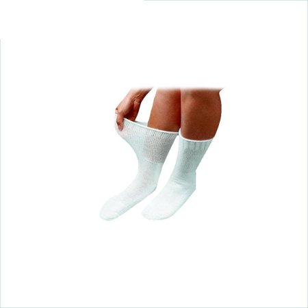 Medicool DiaSox Plus Care Sox Style For Oversized Feet and Legs Men and Women 88% Natural Cotton