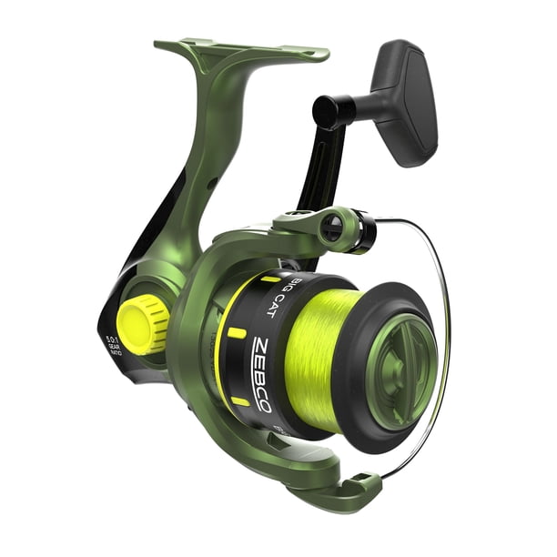 Zebco Big Cat Medium-Heavy Spinning Reel and Fishing Rod Combo, 8