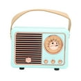 thumbnail image 1 of Altavoz Retro Con Chip Hifi, Sonido Estéreo de 360 Grados, Altavoz Vintage Portátil para El Hogar al Aire Libre, Rápido, Bajo Consumo de Energía, 1 of 7