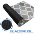 thumbnail image 6 of Long Mouse Pads for Desk,Blue Quatrefoil Geometric Pattern Desk Mats on Top Of Desks, Desk Mouse Pad Extra Large with 3mm Non-Slip Base and Stitched Edge for Gaming,Office,Work,Home 31.5"x11.8", 6 of 6