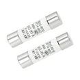 thumbnail image 1 of Fusibles de cartucho automotriz Unique Bargains 20A DC 10x38mm Reemplazo para estéreo de coche, alarma y amplificador, cerámica plateada, 1 of 2