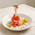thumbnail image 6 of Werulen 4Pcs Desktop Goose Ornament Knitted Animals Set 7 Inch, Knitted Swimsuit Set Slippers Desktop Goose Clothing, Mini Knitted Hat Bikini for Goose Dress Up, Cute Outfit Set for Seasonal Desk, 6 of 9
