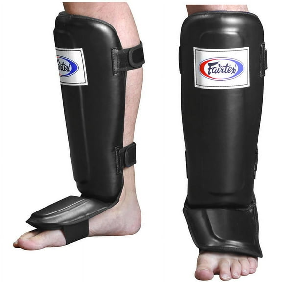 Fairtex Pro Style Shin-Instep Guards Medium Black