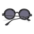 thumbnail image 4 of Gafas de sol redondas con diseño de abeja y letras inglesas retro, 4 of 4