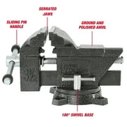 Hyper Tough 3-1/2-inch Light-Duty Bench Vise, 42935