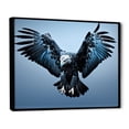 thumbnail image 2 of Designart "Majestic Eagle Soaring With Power I" Animals Eagle Floater Framed Canvas Wall Art, 2 of 5
