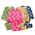 thumbnail image 1 of KYAIGUO 2PCS Kids Toddler Spring Cartoon Sweatshirt Tops Pants Set for Boy Girl Fall Long Sleeve Sweatsuit Drawstring Sweatpants Sets,Size 3-8Y, 1 of 9