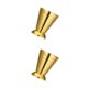 thumbnail image 1 of Ounissouiy Taza medidora, 3 unidades de medida, cuchara de acero inoxidable, dispensador de cerveza, moda, cóctel, Jigger, Bar, fiesta de boda, Dorado 2Conjunto, 1 of 6