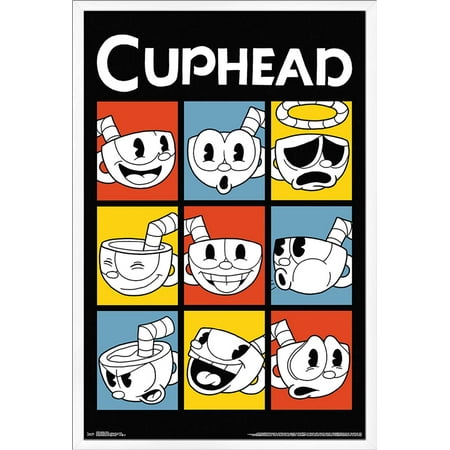 Cuphead: Don't Deal With The Devil - Faces Poster