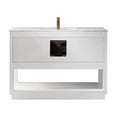 thumbnail image 2 of Altair 532048-Ca-Nm Remi 48" Free Standing Single Basin Vanity Set - White, 2 of 7