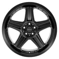 thumbnail image 2 of Defiant Wheels 20 inch Rims Fits Charger Challenger Magnum 300 5x115 DF07 20x10.5 Satin Black SET, 2 of 5
