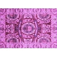thumbnail image 1 of Ahgly Company Indoor Rectangle Abstract Purple Modern Area Rugs, 5' x 7', 1 of 4