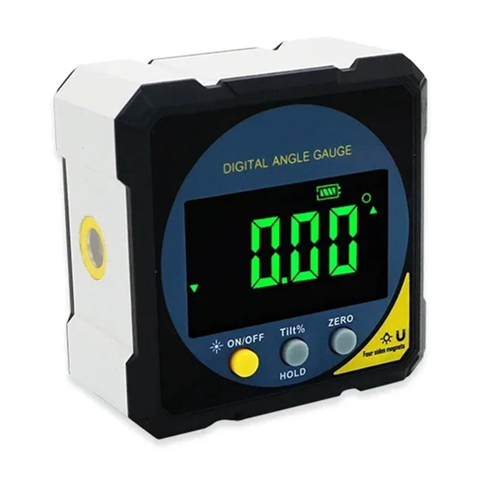 2-Side Laser Digital Electronic Level And Angle Gauge Aluminum Framework with 4-Sides Magnet ,Water-Proof & Dust Resistant