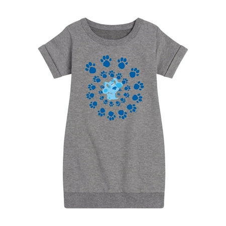 

Blue Clues & You! - Blue Spiral - Toddler And Youth Girls Fleece Dress