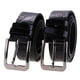 thumbnail image 5 of Cinturones de cuero para hombres Yuyangstore Correa de la cintura de la hebilla del Pin Negro, 5 of 8