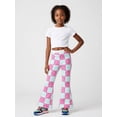 thumbnail image 4 of Trendy Smart Girls Bell Bottoms Flare Leggings Slim-Fit Bell-Bottoms Pants Ankle Length for Young Girls Age 5-13, 4 of 6