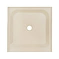 thumbnail image 2 of Voltaire 36" x 36" Single-Threshold, Center Drain, Shower Base in Biscuit, 2 of 8
