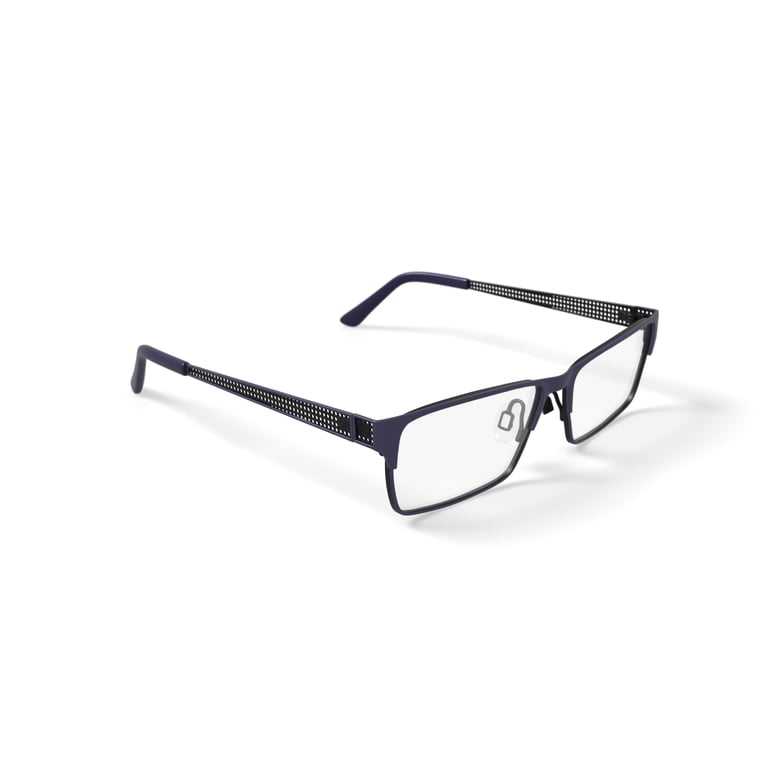 Phat Farm Men's HV705 Square Prescription Eyeglasses with Case