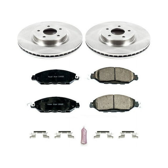 Front Brake Pad and Rotor Kit - Compatible with 2015 - 2024 Nissan Murano 2016 2017 2018 2019 2020 2021 2022 2023