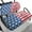 American Flag Golf Balls, variant on Uorisanigo Golf Cart Seat Covers Beach Turtle Starfish Seat Cushion Front Sets Elastic Cushions Cover for Club Car Dress UP Older Golf Cart Vinyl Seats Easy to Install