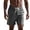 ZA-Black men's cargo shorts, variant on Men's Striped Shorts Elastic Waist Drawstring Casual Pajama Shorts Beach Shorts for Summer Sleep Lounge Wear Vacation Khaki L