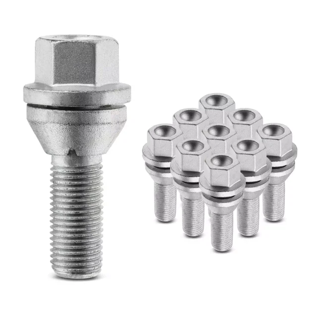 10x3142335 pernos de rueda delanteros y traseros M14-1.5 adecuados para Volvo S60 S80 S90 V60 XC40-