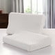 thumbnail image 5 of Almohada ergonómica ajustable ortopédica natural | Espuma de emulsión | Alivio del dolor de cuello y hombros | Soporte de Firma Media | Transpirable Ventilado | Estuche de algodón | 30x50x5cm, 5 of 8